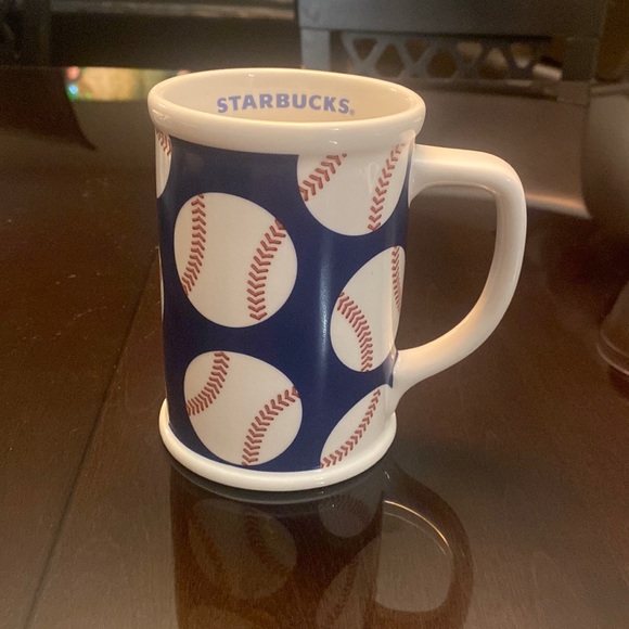 STARBUCKS 2007 baseball mug. 16floz - Picture 1 of 4